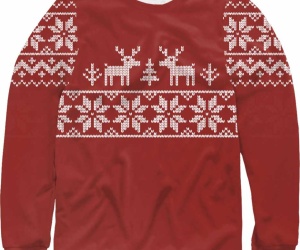 Мужской свитшот с оленями